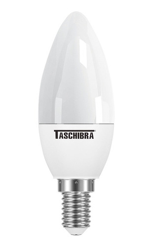 Encontraproduto.com.br - Lâmpada Led Vela TVL250 3W 6500K E14/E27 Leitosa Bivolt  Taschibra
