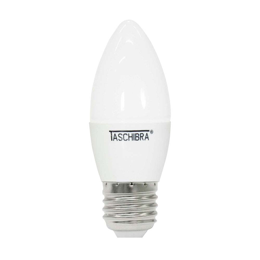Lâmpada LED E27 4W 5000K TVL bivolt branca Taschibra
