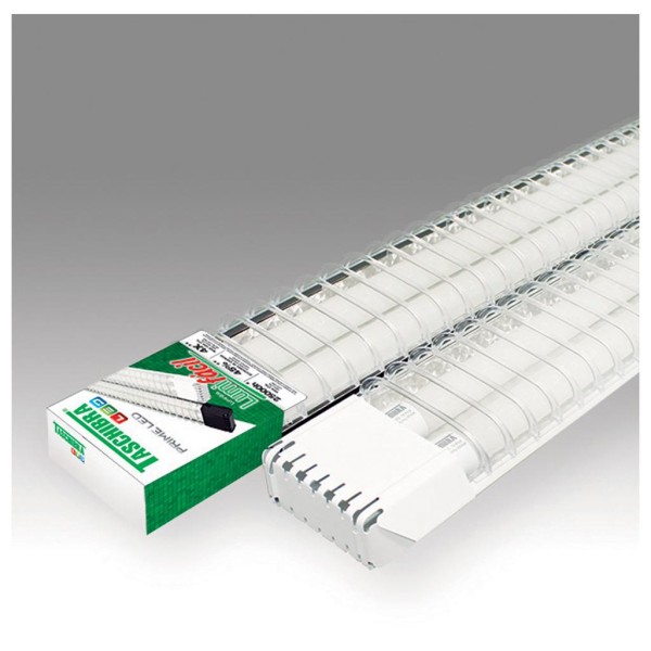 Encontraproduto.com.br - Luminária Lumifacil Led 2x9.9w 6500k Branca Bivolt Taschibra