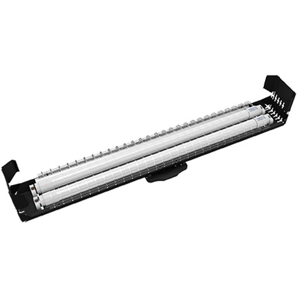 Encontraproduto.com.br - Luminária Lumifacil Led 2x9.9w 6500k Preta Bivolt Taschibra