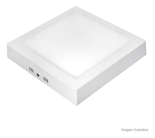 Painel LED Quadrado 18W Sobrepor 6500K Taschibra