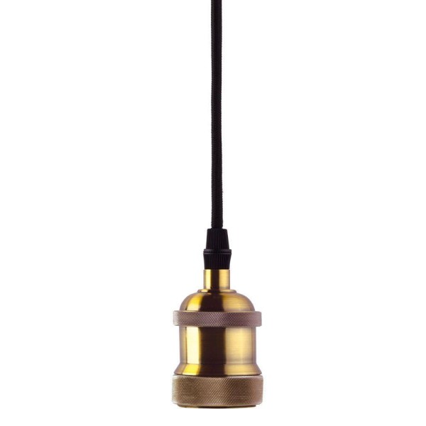 Encontraproduto.com.br - Pendente Taschibra Dot Metal Indie E27 Bivolt Ouro