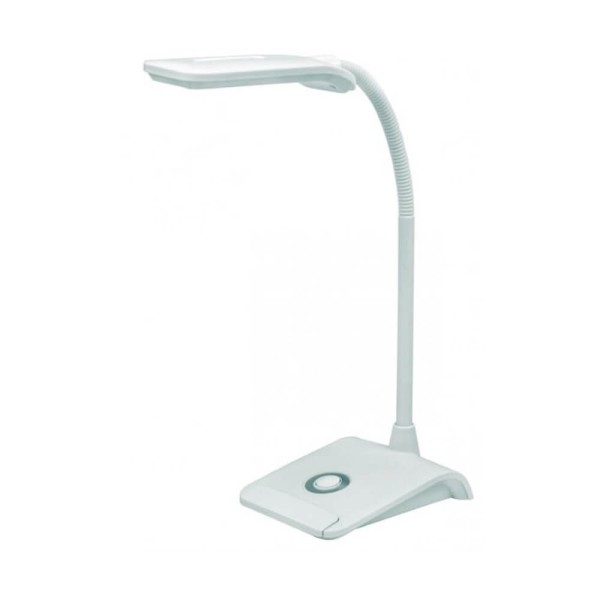 Encontraproduto.com.br - Luminária de Mesa Led Taschibra TLM Flex Bivolt Branca