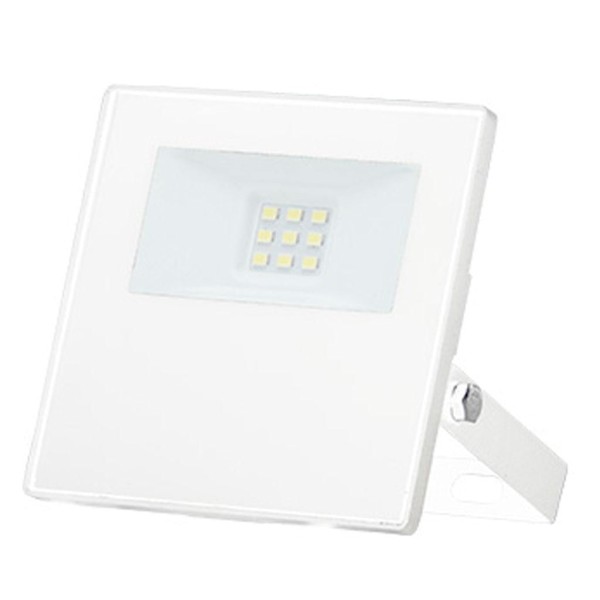 Encontraproduto.com.br - Refletor TR Led Slim 10W Branco 3000K Amarela Taschibra