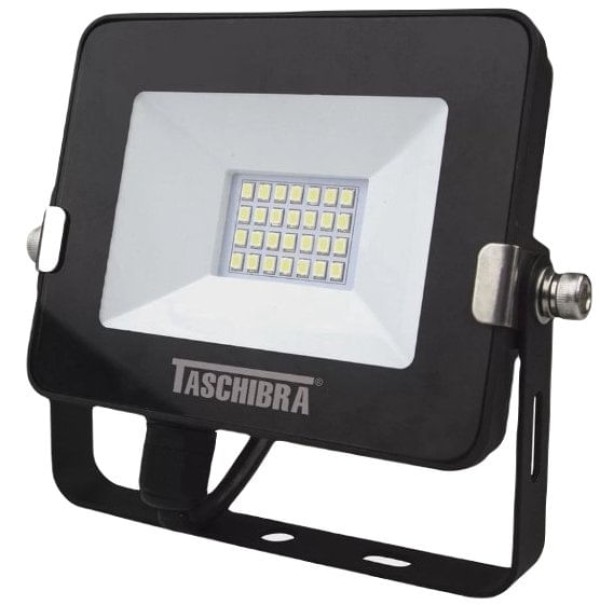 Encontraproduto.com.br - Refletor Led TR Slim 20W 6500K 110V Preto - Taschibra.