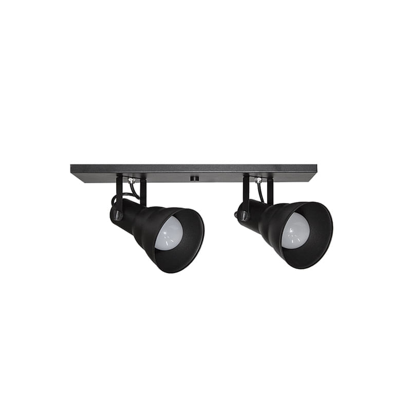 Encontraproduto.com.br - Spot Taschibra Hol Linear para 2 Lâmpadas E27 Bivolt