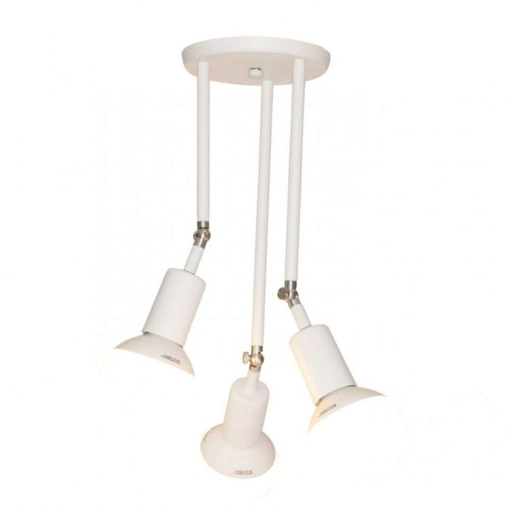 Encontraproduto.com.br - Plafon Taschibra Pointer Triplo 3xe27 Bivolt Branco
