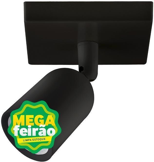 Encontraproduto.com.br - Spot Led Taschibra MR16 Base Linear 1X4W 6500K Preto