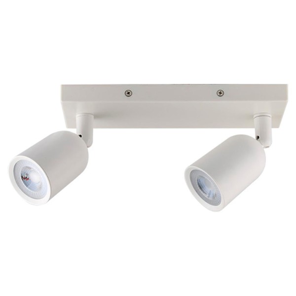 Encontraproduto.com.br - Trilho 2 Lâmpadas LED 8W Direct Linear 3000K Luz Amarela Taschibra