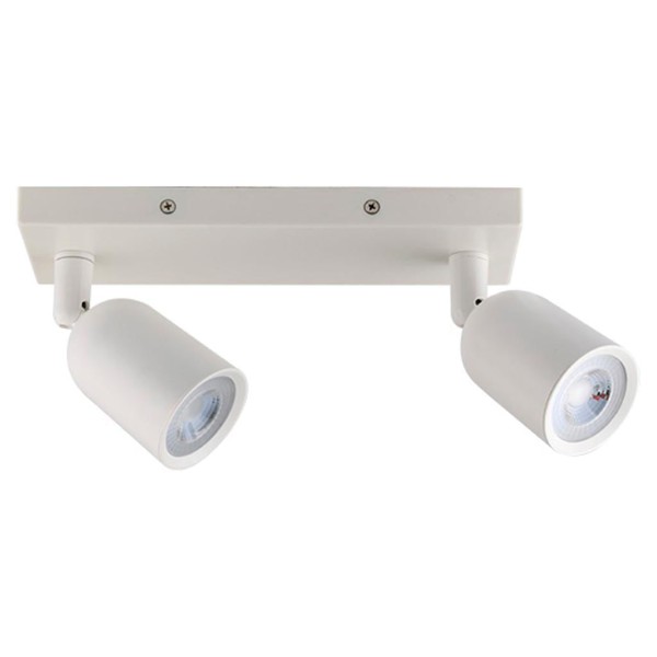 Encontraproduto.com.br - Trilho 2 Lâmpadas LED 8W Direct Linear 3000K Luz Amarela Taschibra