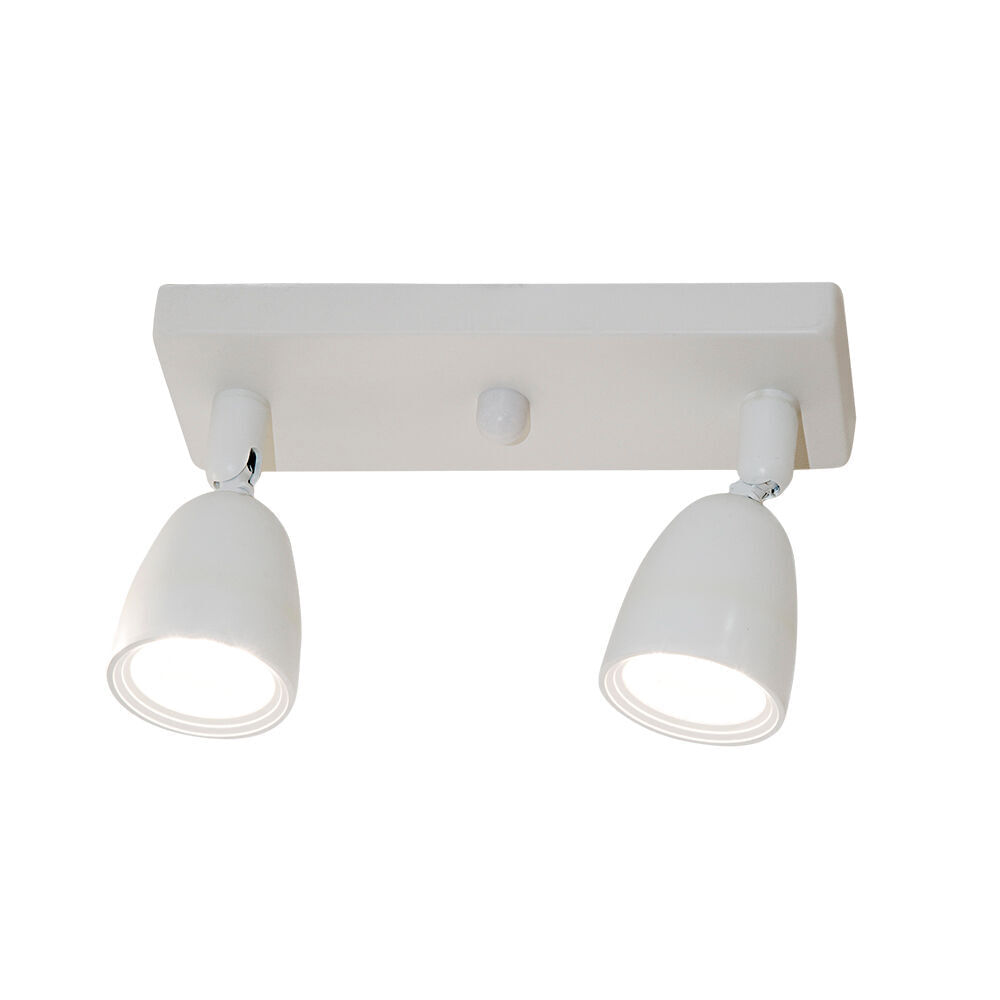 Encontraproduto.com.br - Trilho 2 Lâmpadas LED 8W Direct Linear 3000K Luz Amarela Taschibra