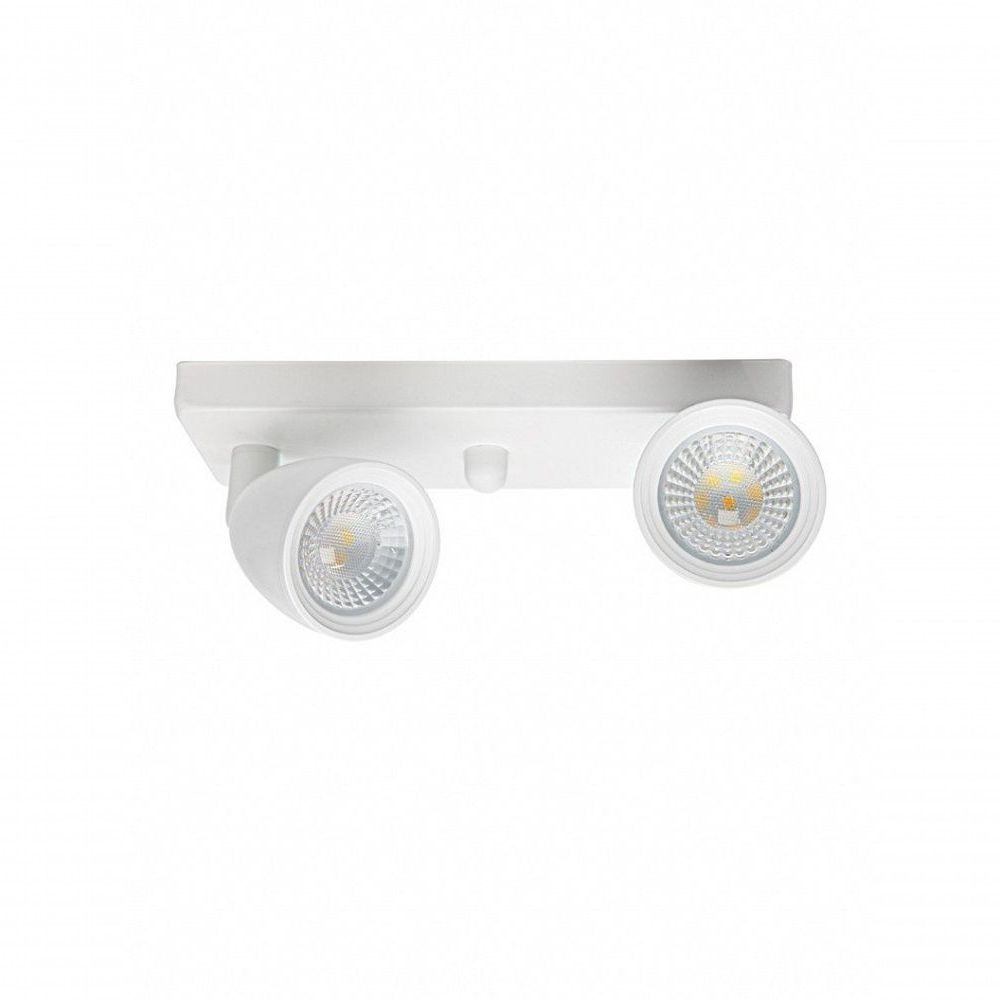 Encontraproduto.com.br - Trilho 2 Lâmpadas LED 8W Direct Linear 3000K Luz Amarela Taschibra