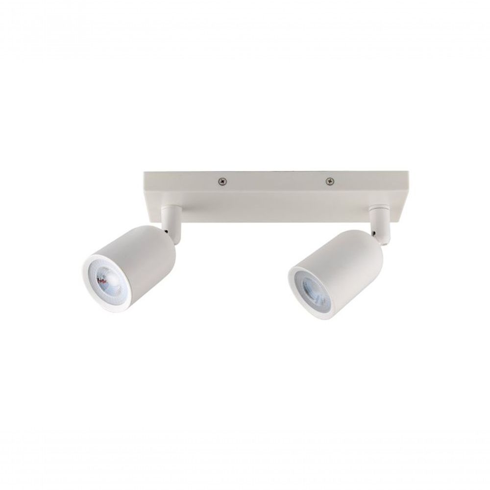 Encontraproduto.com.br - Trilho 2 Lâmpadas LED 8W Direct Linear 6500K Luz Branca Taschibra
