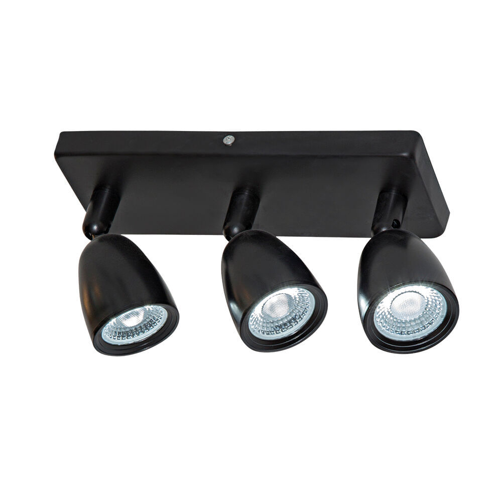 Encontraproduto.com.br - Trilho 3 Lâmpadas LED 12W Direct Linea 6500K Luz Branca Taschibra