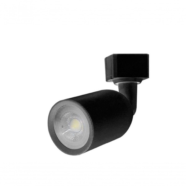 Encontraproduto.com.br - Spot Led Taschibra Direct Para Trilho Mr16 6w Preto Bivolt 6500k Luz Fria