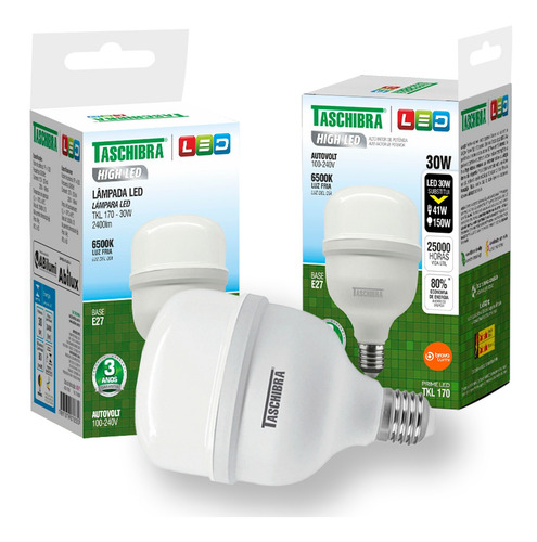 Lâmpada Led Filamento Vela Chama B35 Taschibra E14/e27 110v