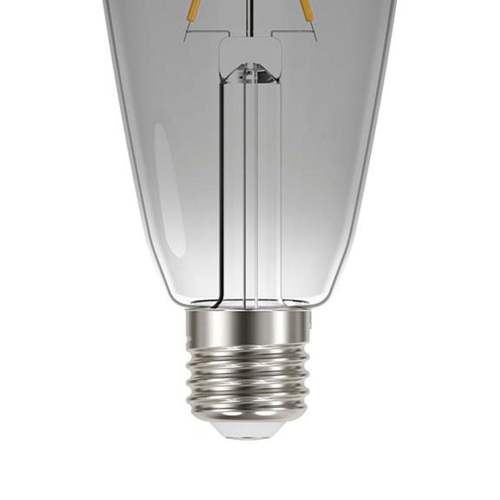 Encontraproduto.com.br - Lâmpada Led Taschibra Filamento Vintage ST64 Fumê 3W E27 Bivolt