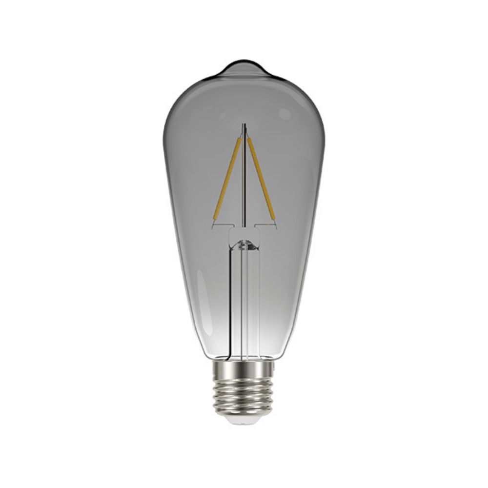 Encontraproduto.com.br - Lâmpada Led Taschibra Filamento Vintage ST64 Fumê 3W E27 Bivolt