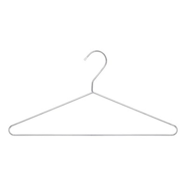 Encontraproduto.com.br - 1 Cabide De Roupa Cromado Cabides Para Guarda Roupas E Closets