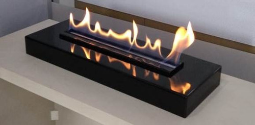 Lareira Ecológica a Álcool Classe A Black Portátil 40cm