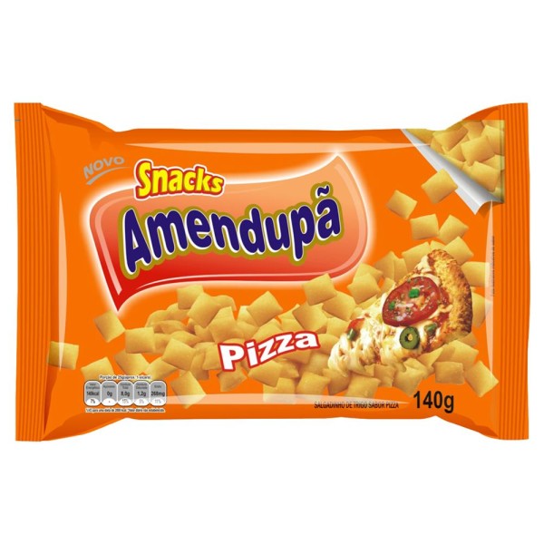 Encontraproduto.com.br - Salgadinho Amendupã Pizza 140g