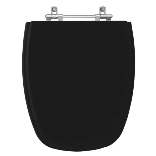 Encontraproduto.com.br - Assento Sanitário Monte Carlo Ébano Preto para Louça Deca
