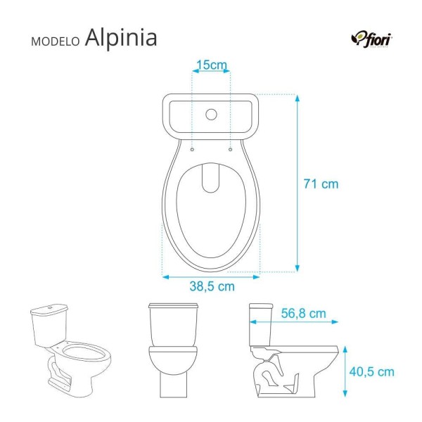 Encontraproduto.com.br - Assento Sanitário Alpinia Preto para vaso Fiori