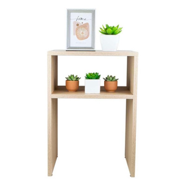 Encontraproduto.com.br - Mesa De Cabeceira Pequena 30x35x50cm Carvalho Quarto Sala