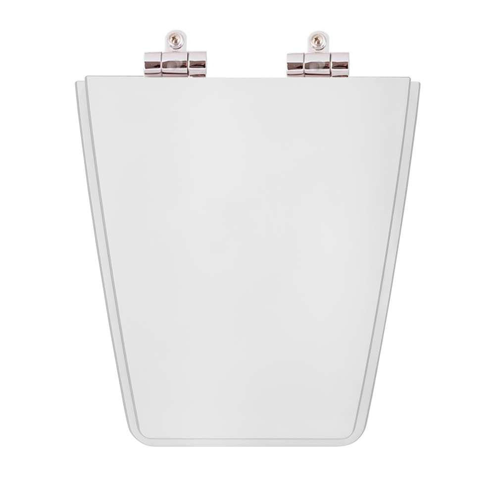 Encontraproduto.com.br - Assento Sanitário Poliester Soft Close Ciprea Branco para vaso Jacuzzi