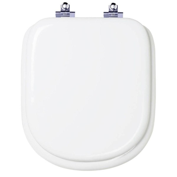 Encontraproduto.com.br - Assento Sanitário Almofadado Soft Close Branco p/ Vaso Icasa