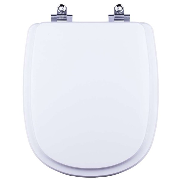 Encontraproduto.com.br - Assento Sanitário Laqueado Soft Close Donna Branco para vaso Santamarina 6lpf