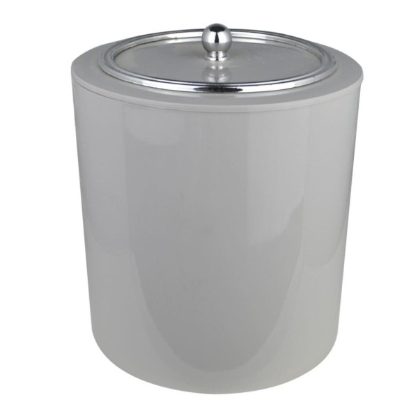 Encontraproduto.com.br - Cesto Multiuso Produza com Filete Cinza Platina