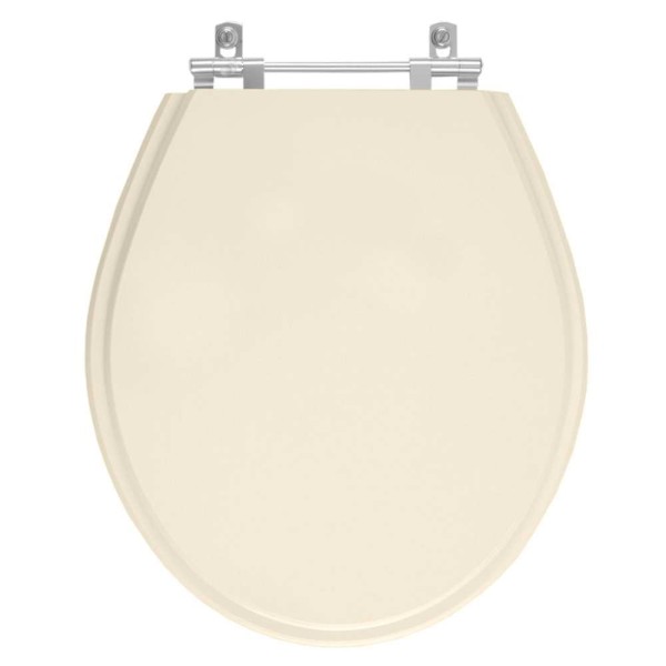 Encontraproduto.com.br - Assento Sanitário Acrílico Izy Bege para vaso Deca