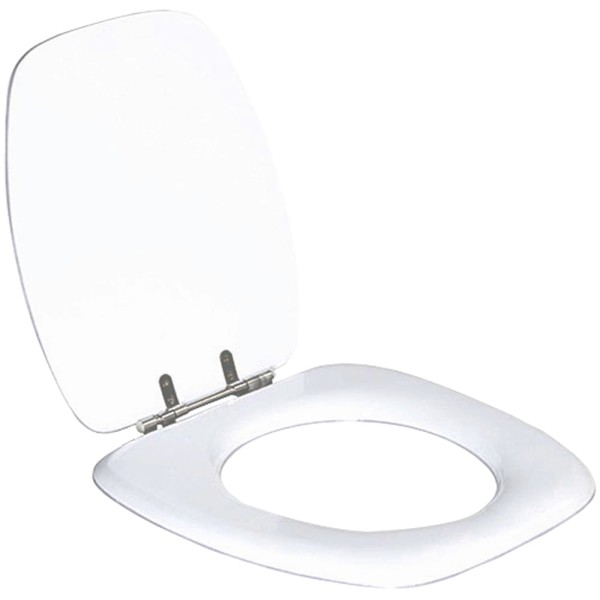 Encontraproduto.com.br - Assento Sanitário Almofadado Thema Branco para vaso Incepa