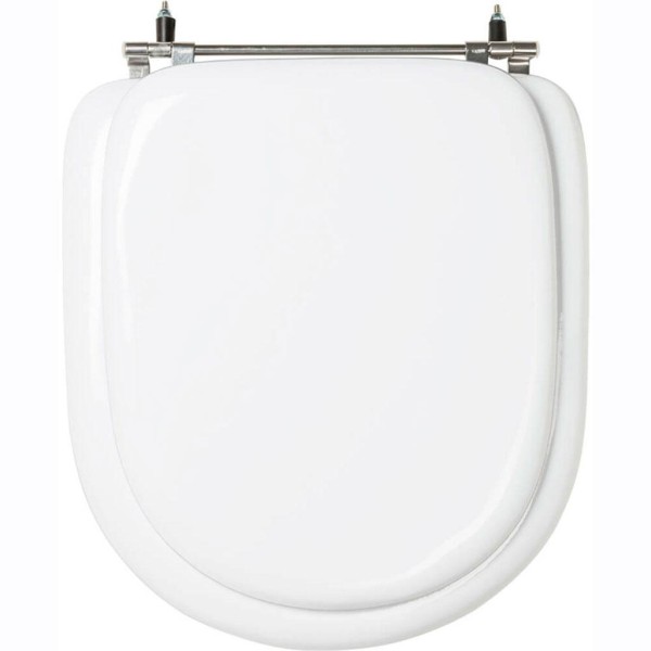 Encontraproduto.com.br - Assento Sanitário Almofadado Calypso Branco para vaso Incepa