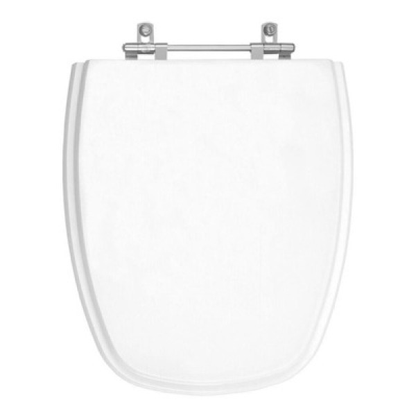 Encontraproduto.com.br - Tampa De Vaso Sanitário Para Louça Modelo Monte Carlo Para Vaso Deca Cor Branco