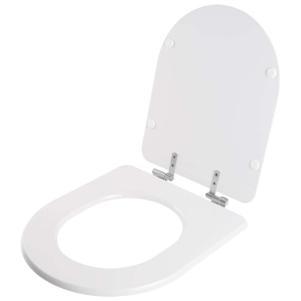 Encontraproduto.com.br - Assento Sanitário Laqueado Soft Close Zeta Branco para vaso Fabrimar 6lpf