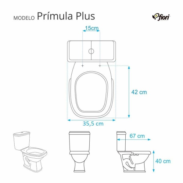 Encontraproduto.com.br - Assento Sanitario Primula Plus Branco para Vaso Fiori
