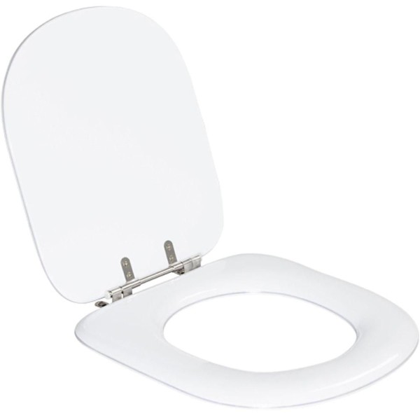 Encontraproduto.com.br - Assento Sanitário Almofadado Flox Branco para Vaso Fiori