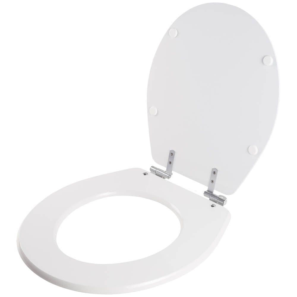 Encontraproduto.com.br - Assento Sanitário Fechamento Lento Zoom Branco para vaso Logasa