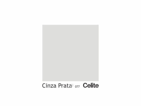 Encontraproduto.com.br - Assento Sanitario Poliester com Amortecedor Saveiro Cinza Prata para Vaso Celite