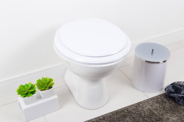 Encontraproduto.com.br - Assento Sanitário Almofadado Luxo Izy Branco Para Vaso Deca