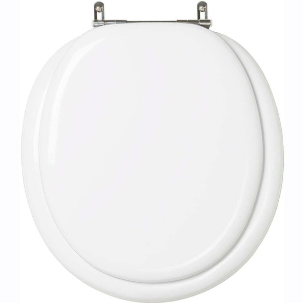 Encontraproduto.com.br - Assento Sanitario Almofadado Buzios Branco Para Vaso Hervy