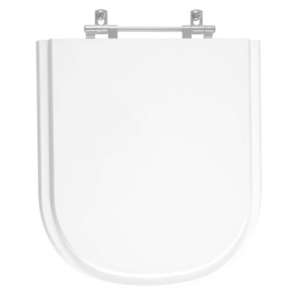 Tampa de Vaso Acrilico Vogue Plus Branco para Bacia Deca