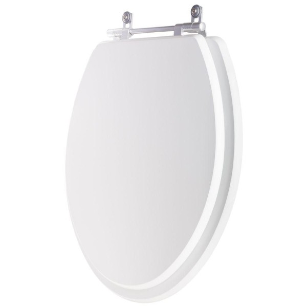 Assento Sanitario Poliester Lirio Branco para vaso Celite