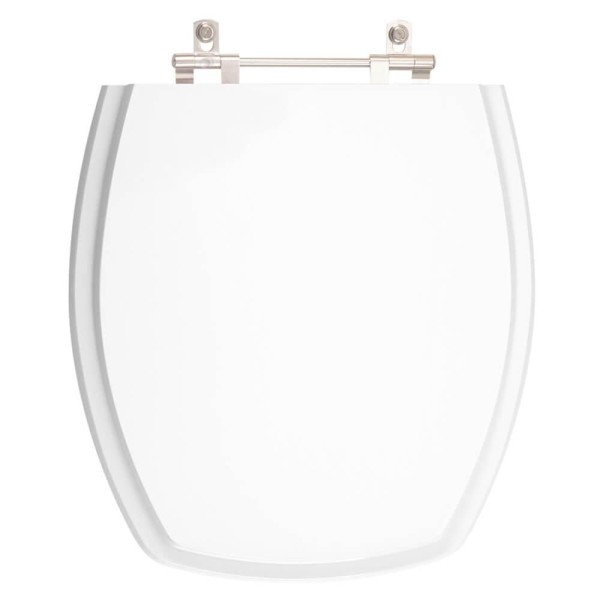 Tampa de Vaso Acrilico Thema Branco para Bacia Incepa