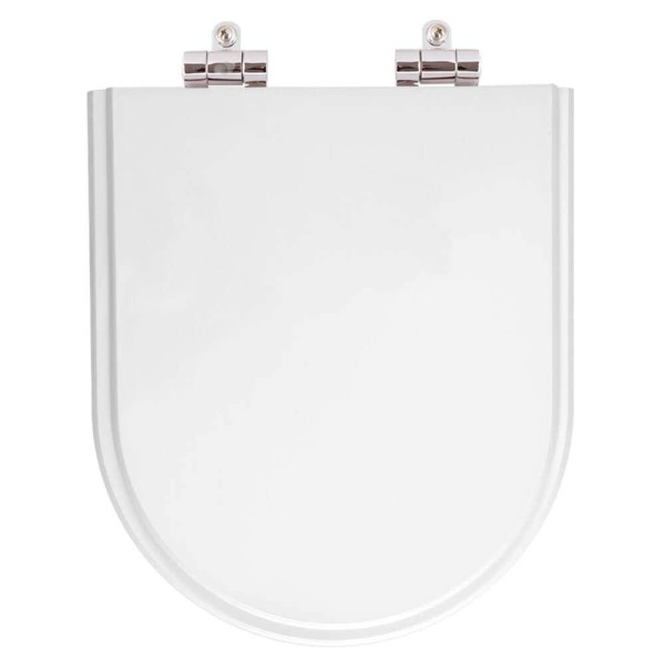 Encontraproduto.com.br - Assento Sanitario com Amortecedor Riviera Branco para Vaso Celite
