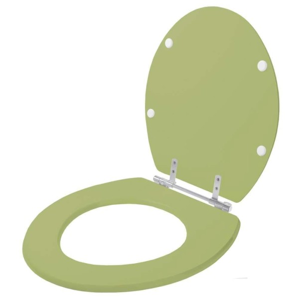 Encontraproduto.com.br - Assento Sanitario Poliester Azalea Verde Itapua Para Vaso Celite