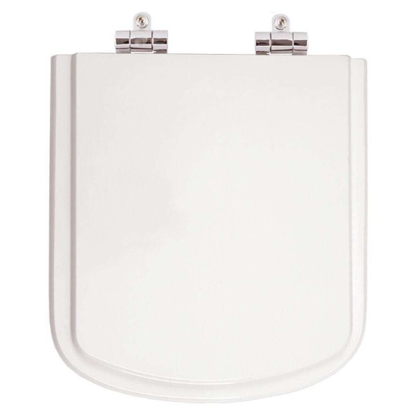 Encontraproduto.com.br - Assento Sanitário Com Amortecedor Hall Branco P/ Louça Roca
