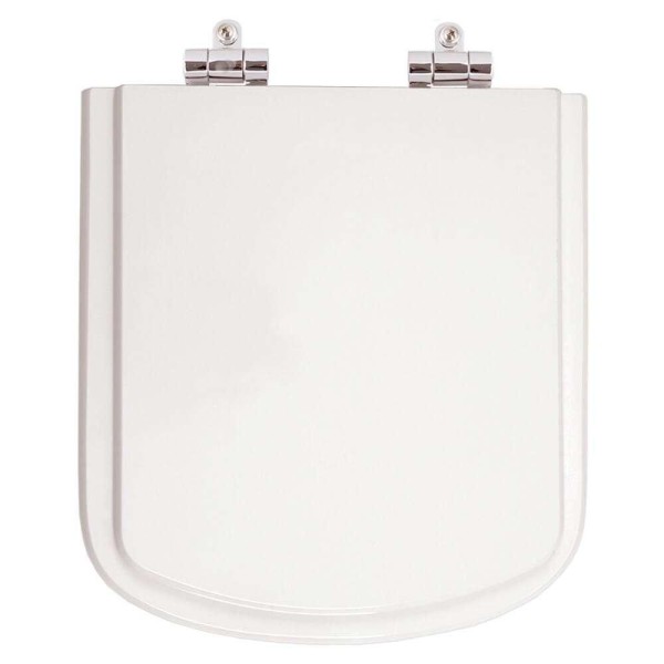 Encontraproduto.com.br - Assento Sanitário Com Amortecedor Hall Branco P/ Louça Roca